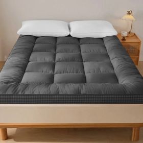 Topper Pad For Mattress Gray (Option: Full)